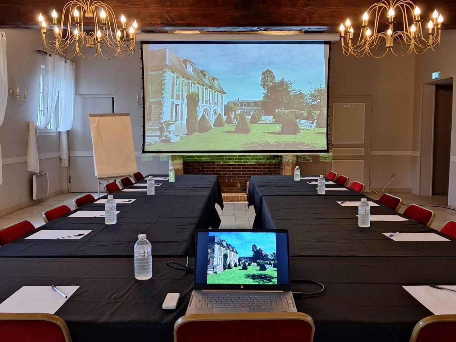Domaine De L'Orangerie Du Chateau De Motteville Chambres D'Hotes Eksteriør billede